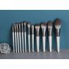Buy cheap Vonira New Arrival Biodegradable Corn fiber Makeup Powder Brush With Grey Aluminum Ferrule Eco Freindly Wooden Handle from wholesalers
