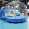 Buy cheap Blue Inflatable Bubble House With Jumping Pvc Transparent For Outdoor Party from wholesalers