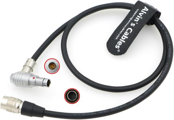 Buy cheap Run Stop Cable For ARRI Alexa/RED V-Raptor Camera From RT Motion MDR Hirose 4 Pin Male To Fischer 3 Pin Male 60cm from wholesalers