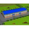Buy cheap Standard Size Steel Structure Warehouse / Prefab Steel Structure Shed from wholesalers