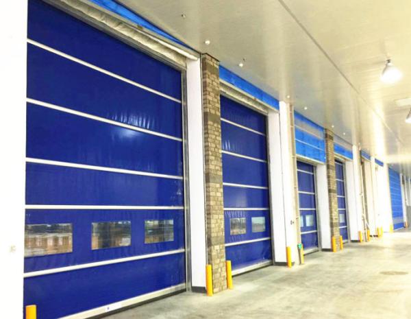 Buy cheap Customized High Speed PVC Roll Up Rapid Shutter Door 304 Stainless Steel With Insulation from wholesalers