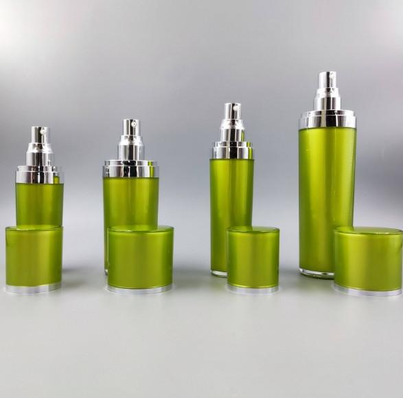 15ml 30ml 50ml Empty Acrylic Cream Set High Quality Water And Milk Set Acrylic