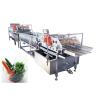 Buy cheap Customized Stainless Steel Vegetable Fruit Washing Machine For Industry from wholesalers