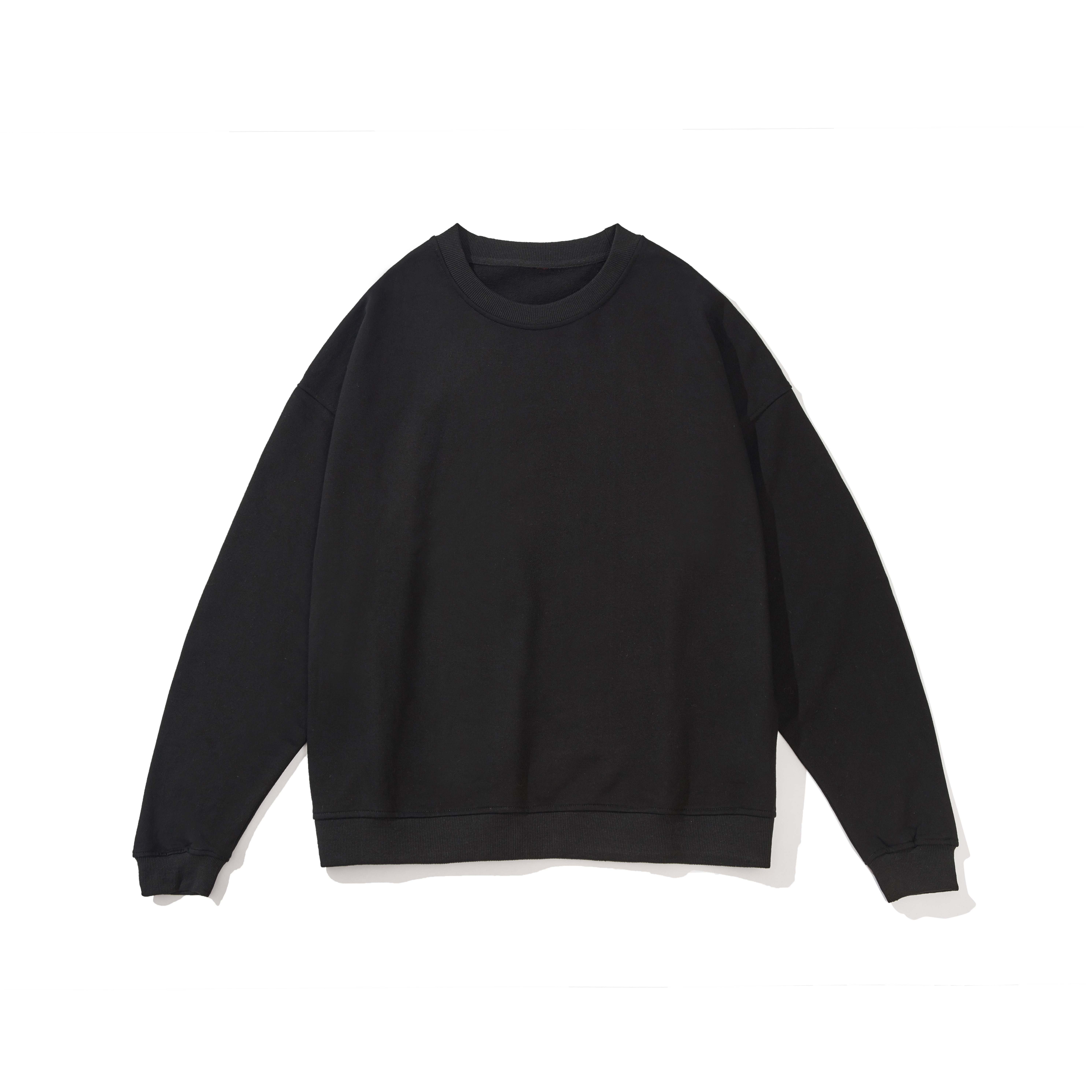 Long Sleeve Oversized Crewneck Pullover Sweatshirts Custom Logo Printed