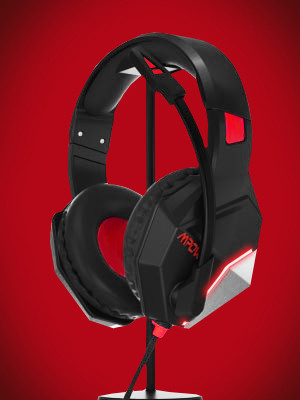 Custom Logo LED RGB Gaming Headset Over Ear Gaming Headphones For PC And PS4