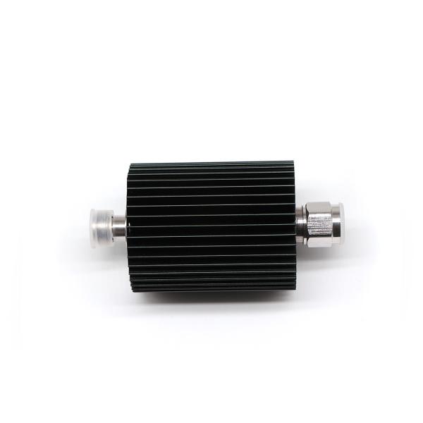 Buy cheap Tri Metal 6dB 4.3-10 Mini Din Female 30w 3800MHz RF Attenuator from wholesalers
