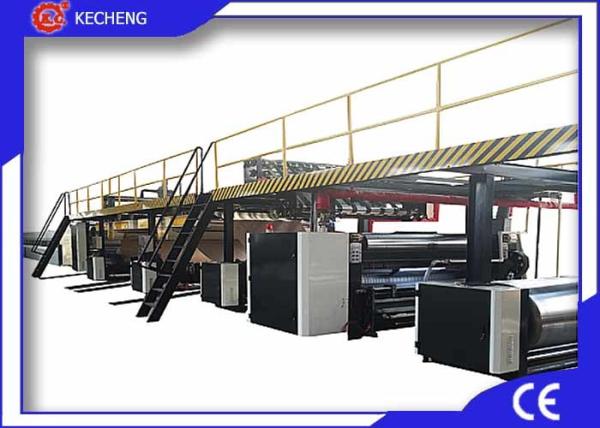 Buy cheap 5 Ply 2200mm Corrugated Cardboard Production Line from wholesalers