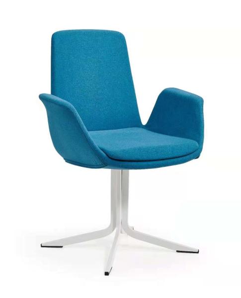 NO Folded Office Fashion Sofa Chair Multi-color Fabric Lounge PC Chair with