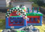 Kids Inlfatable Amusement Parks Inflatable Run Chasing Race Fun City / Durable