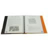 Buy cheap Hardcover Conceal Metal Spiral Bound Book Printing 210mmxH297mm from wholesalers