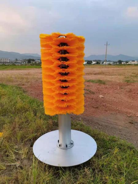 Buy cheap Massage Stand On Land Cow Body Brush 550mm Yellow from wholesalers