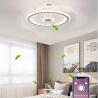 Buy cheap Modern Bedroom Led Smart Ceiling Fan Light Creative Study Diningroom ceiling light with fan(WH-VLL-21) from wholesalers