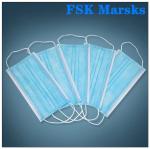 Sterilized 3 Ply Surgical Face Mask Hypoallergenic Dental Masks Daily Protection