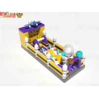 Buy cheap Small Size Commercial Inflatable Obstacles Course Climbing Wall product