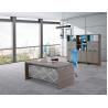 Buy cheap Melamine Faced Chipboard Office Manager Desk Size W1800*D900*750Hmm from wholesalers