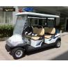 Buy cheap Comfortable Electric Golf Buggy , 4 Person Golf Cart Alarm Lights For Patrol from wholesalers