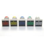 AD16 22mm blue LED Digital Display Electricity Frequency Meter 0-99hz