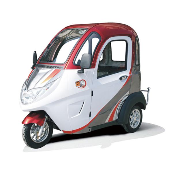 Buy cheap 4m Braking Distance 60V 32Ah Enclosed Electric Tricycle from wholesalers
