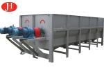 Electric Alcohol Production Equipment Cassava Starch Paddle Cleaning Machine