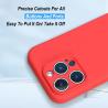 Buy cheap Camera Protection Silicone TPU Phone Case Soft Matte Shockproof For IPhone 16 15 from wholesalers