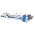 Buy cheap Full Automatic Carton Folder Gluer Machine Corrugated Cardboard Packing from wholesalers