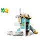 Buy cheap Jungle Style Outdoor Swing Slide Trampoline Jump Park Environmental Protection Long Service Life from wholesalers