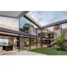 Buy cheap Anodized 5mm 12A Glass Double Glazed Aluminum Windows from wholesalers