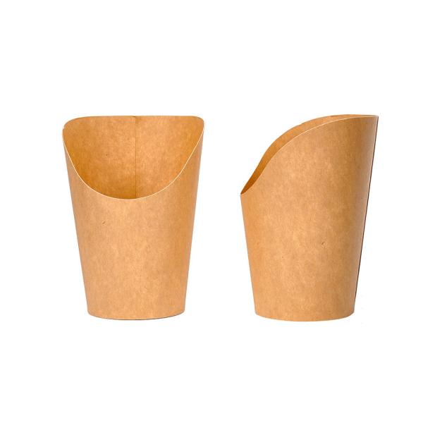 Buy cheap Kraft Paper French Fries Cup Fast Food Packaging Container Fried Snack Takeaway Box from wholesalers