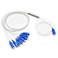 Buy cheap 50/50 Ratio SC/UPC Mini Steel 1x16 PLC Fiber Optic Splitter product