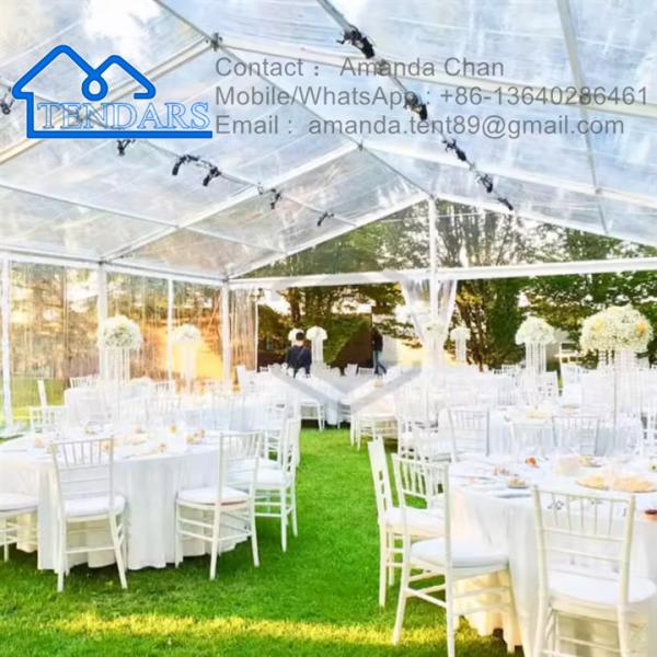 Buy cheap Big Clear Transparent Pvc Custom Outdoor Wedding Hall Marquee Event Party Tent from wholesalers