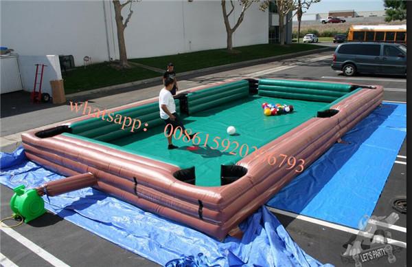 Buy cheap inflatable billiard table , inflatable human foosball , human foosball sacco , human inflatable ball pool table soccer from wholesalers