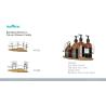 Buy cheap Bathroom Standing Paper Dispenser Toilet Tissue Paper Roll Storage Shelf Toilet Paper Holder from wholesalers