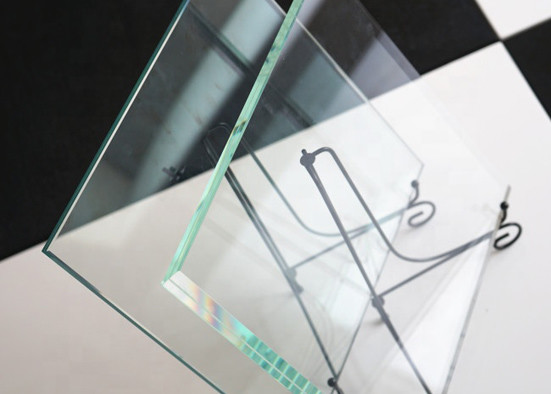 Smooth 10mm Clear Toughened Glass , Decorative Laminated Tempered Glass