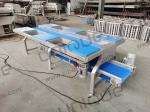 Versatile Stainless Steel Vegetable Conveying and Picking Table for Hotels 220v