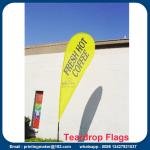 Large Size Teardrop Flags Banner Printing