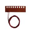 Buy cheap 500*1000mm Brown Electric Thin Film Silicone Rubber Heater from wholesalers