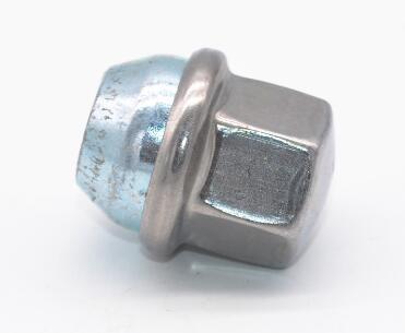 Buy cheap M14 * 1.5 Nut Wheel Stainless Steel Lug Nuts Zinc Plate Surface ISO10664 from wholesalers