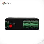 18dBm 1Ch 4Ch Fiber Media Converter IP30 Protection Metal Casing