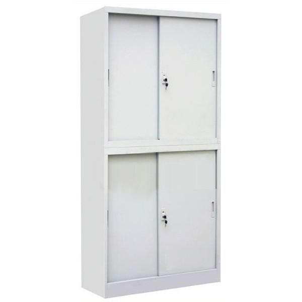Buy cheap 2-Tier Steel Sliding Door Cabinet Upper/Lower Sliding Configuration from wholesalers