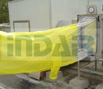 Buy cheap Fully Enclosing Bag In Bag Out Filter Housing For Safe Changing HEPA Filter from wholesalers