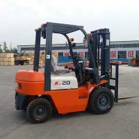 Buy cheap Duplex 3m Mast 2Ton Diesel Lift Truck Chinese Engine Side Shifter Yellow Color product