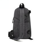 Nylon PU Anti Theft Crossbody Chest Sling Bags 19*10*31cm