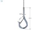 Adjustable Art Cable Hanging System / Wire Suspension Kit For Signae