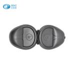 Customizable Water Resistant EVA Headphone Case With Double Open Metal Zipper