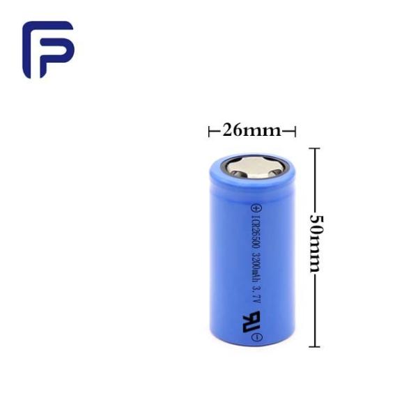 Buy cheap Outdoor 26500 Rechargeable Li Ion Battery 3.7V 3200mAh For Solar Street Lights Monitoring from wholesalers