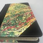 PU Leather Cover Custom Bible Printing Book Sets Casebound In Slipcase Box