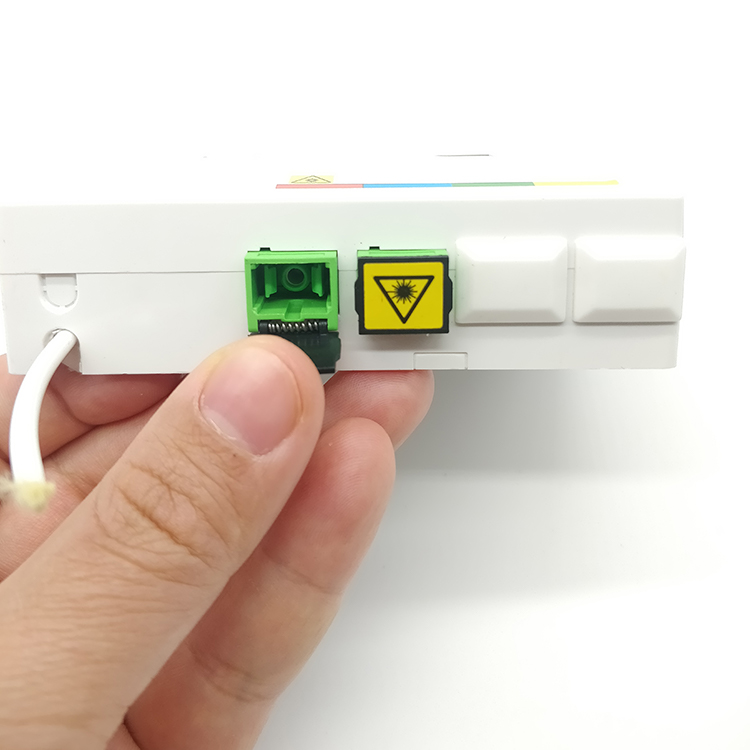 2 Ports Fiber Optic Terminal Box 10 FTTH Access Indoor Fiber Termination Box