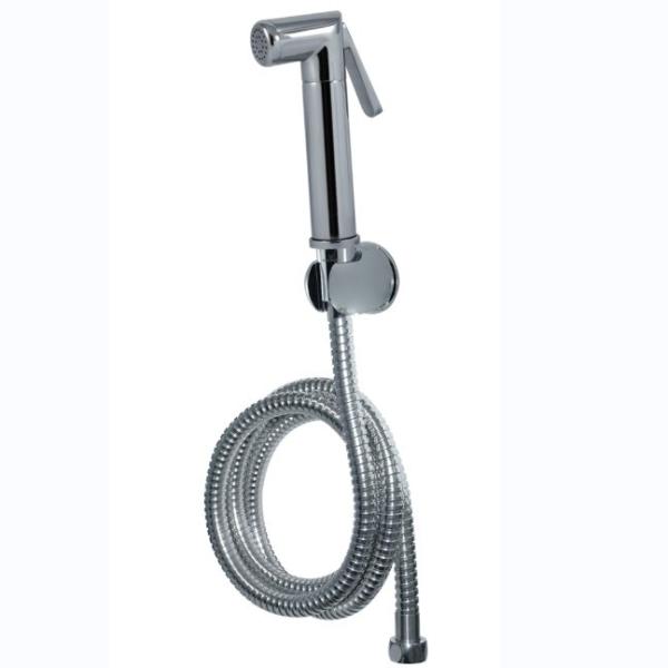 Light Grey Chrome-plated Stainless Steel Hand Bidet Sprayer For Bathroom And