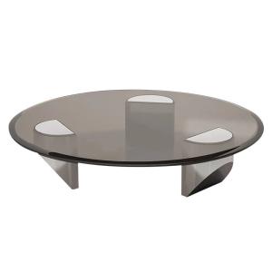 Wholesale Stainless Steel Tempered Glass Tea Table Rectangle Table Top Glass from china suppliers