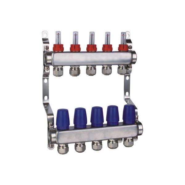 Durable Stainless Steel 304 Manifold Nickel Plated Distribution Manifold